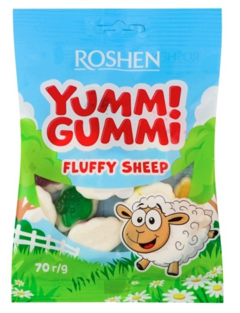 Żelki Yummi Gummi Fluffy Sheep Roshen 70 g