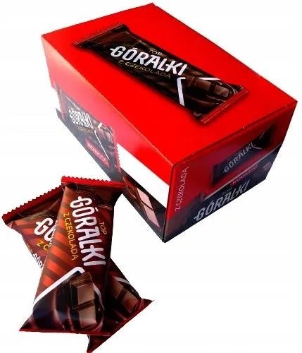 24 sztuki wafelek Top z czekoladą 40g