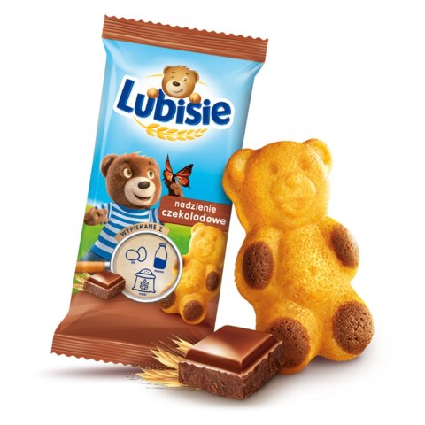 Biszkopty Lubisie z nadzieniem czekoladowym 30 g x 24 szt.