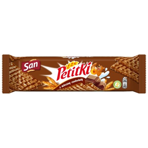 Ciasteczka San Petitki 138 g herbatniki z mleczną czekoladą
