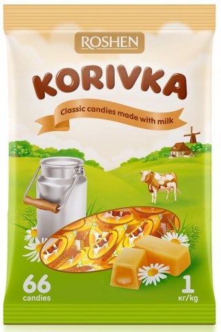 Krówki Roshen Krówka mleczna Korivka 1 kg