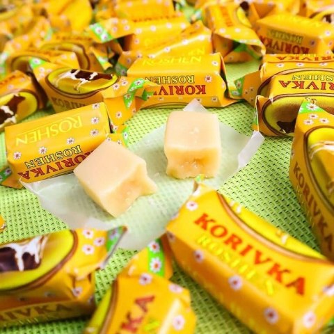 Krówki Roshen Krówka mleczna Korivka 1 kg