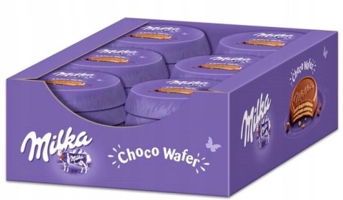 MILKA CHOCO WAFER - OKRĄGŁY WAFELEK W CZEKOLADZIE