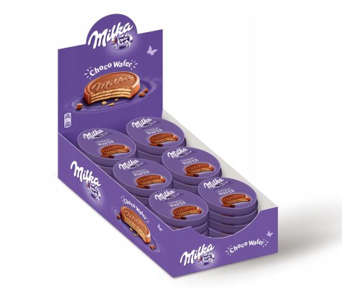 MILKA CHOCO WAFER - OKRĄGŁY WAFELEK W CZEKOLADZIE