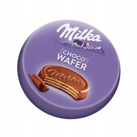 MILKA CHOCO WAFER - OKRĄGŁY WAFELEK W CZEKOLADZIE