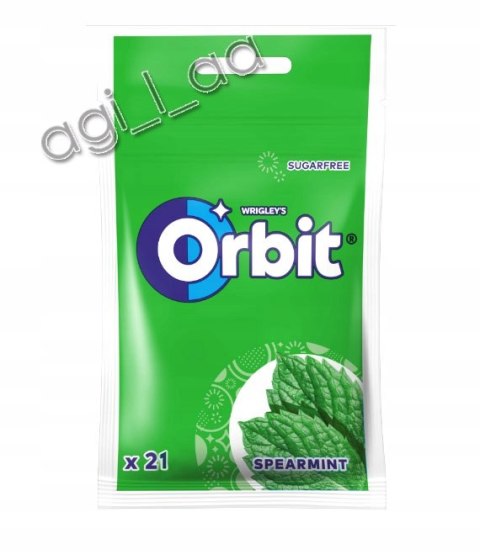 Orbit Spearmint Guma do żucia bez cukru 29g (21 sztuk)