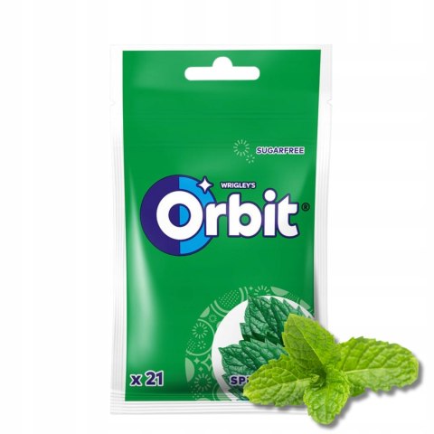 Orbit Spearmint Guma do żucia bez cukru 29g (21 sztuk)