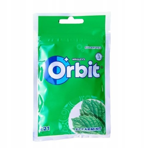 Orbit Spearmint Guma do żucia bez cukru 29g (21 sztuk)