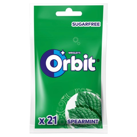 Orbit Spearmint Guma do żucia bez cukru 29g (21 sztuk)