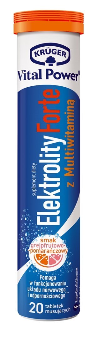 Vital Power Elektrolity Forte z Multiwitaminą 86g