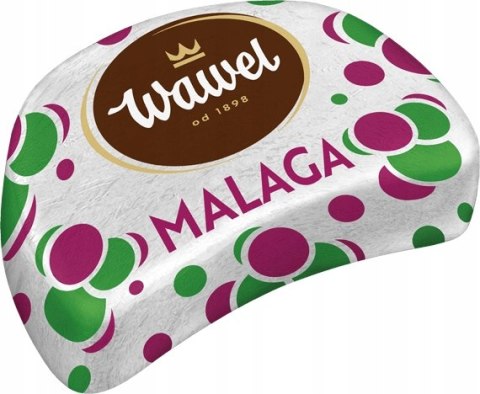 Wawel Malaga czekoladki deserowe z nadzieniem śmietankowo rodzynkowym 1 kg