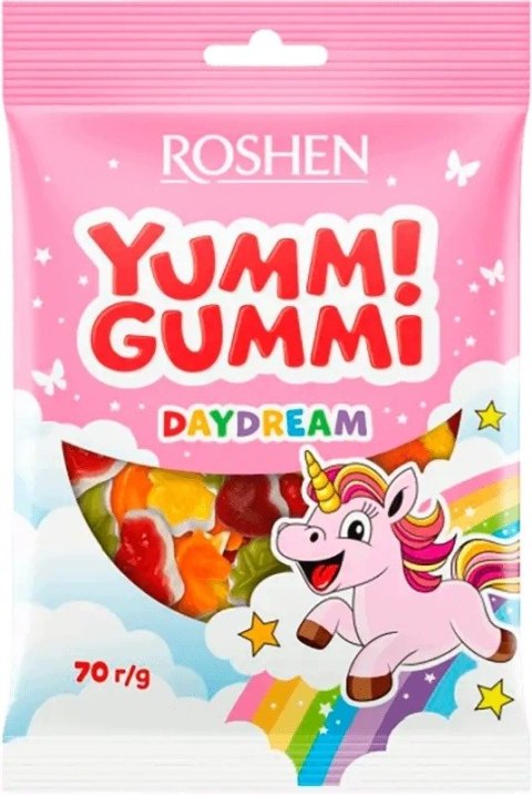 Yummi Gummi Daydream Żelki Owocowe Jednorożce 70g